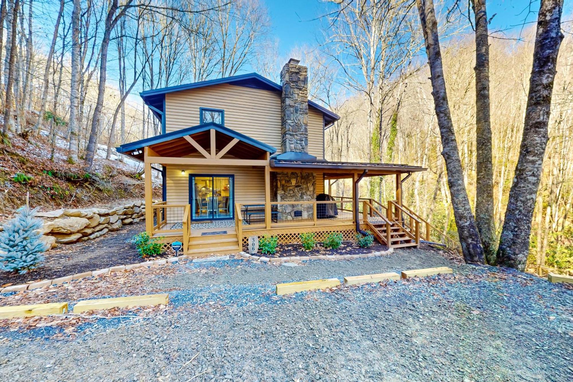 Fulmers' Fish Camp Maggie Valley Exteriör bild
